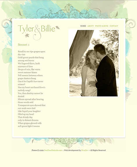 Tyler & Billie Jo: Web Site Tyler & Billie Jo: Web Site