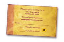 Wedding Invitation Response Card