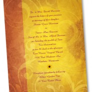 Wedding Invitation Inside