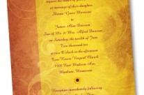 Wedding Invitation Inside